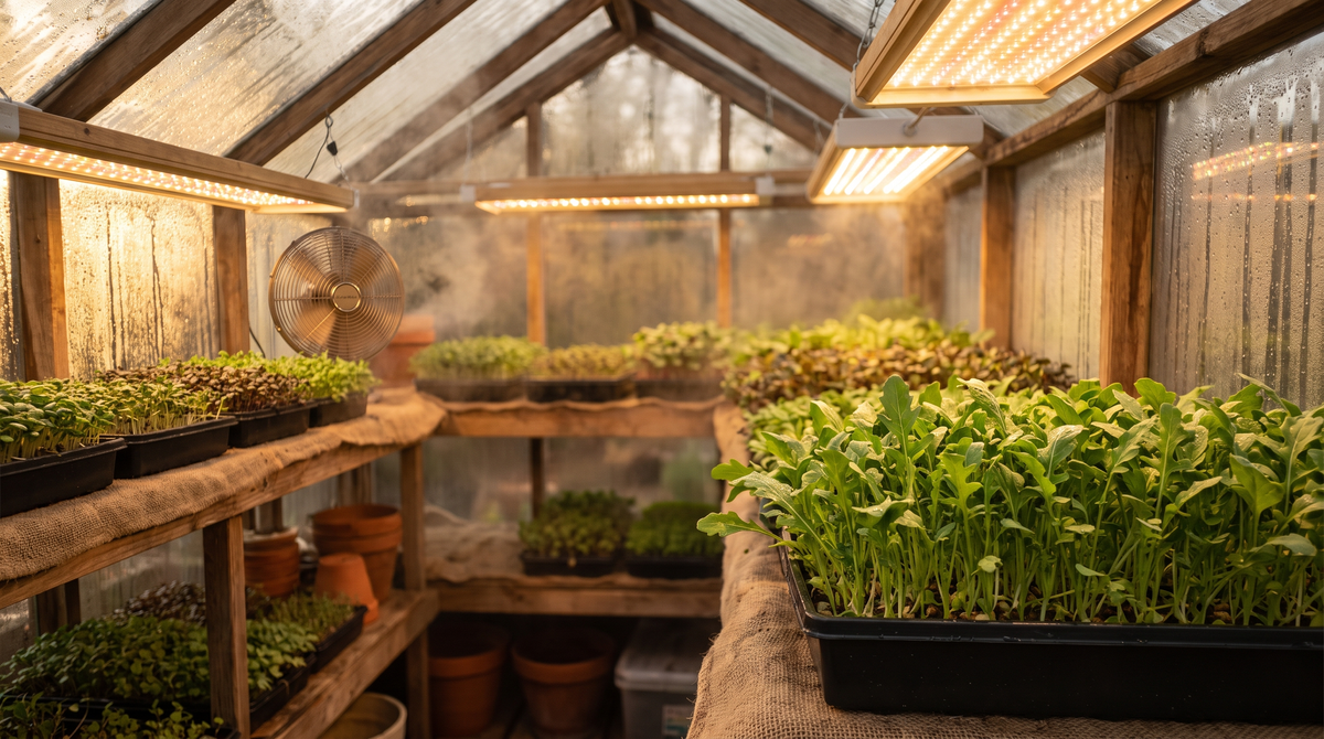 Light, Humidity, and Airflow: What Actually Changes the Quality of Microgreens
