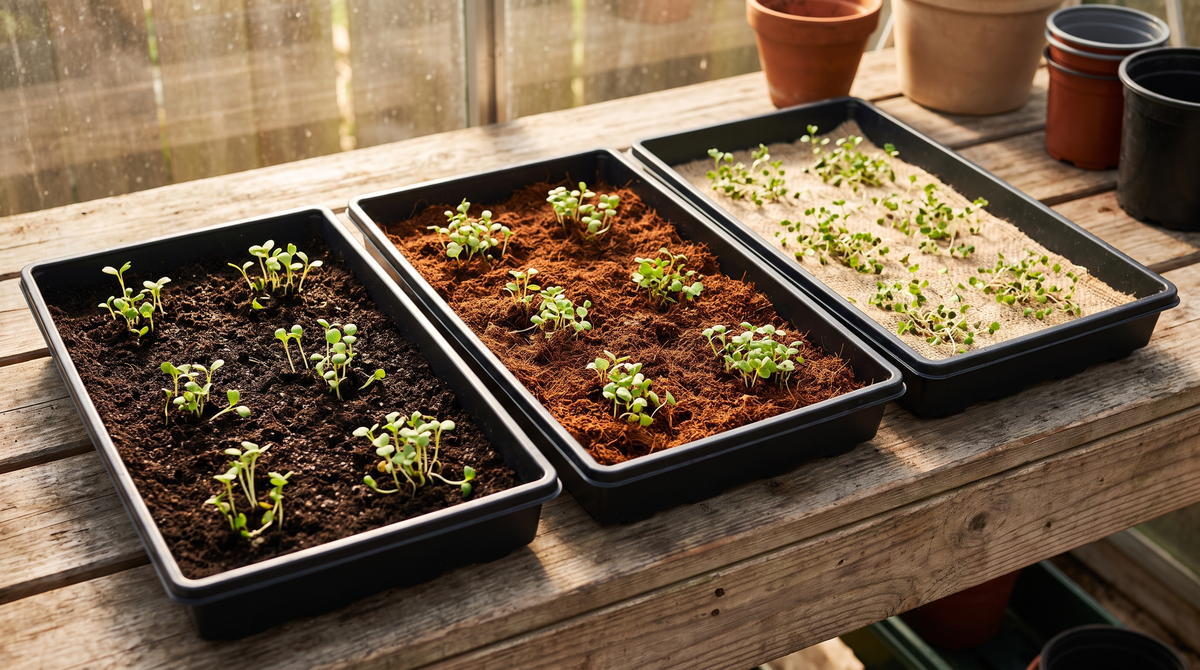 Growing Medium Problems? How to Choose a Better Fit for Your Microgreens