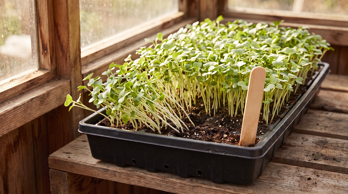 Microgreens Falling Over? Check These Signs Before You Change the Tray
