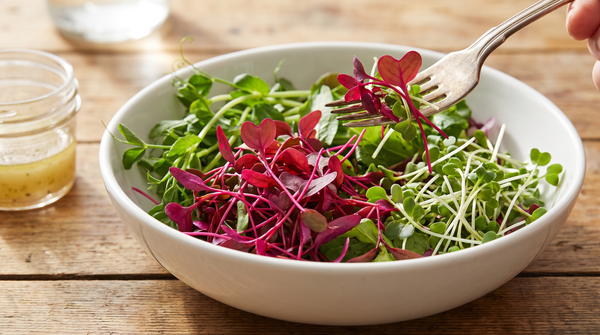 Your Salad's Missing Color: Why Amaranth Microgreens Belong on Every Plate