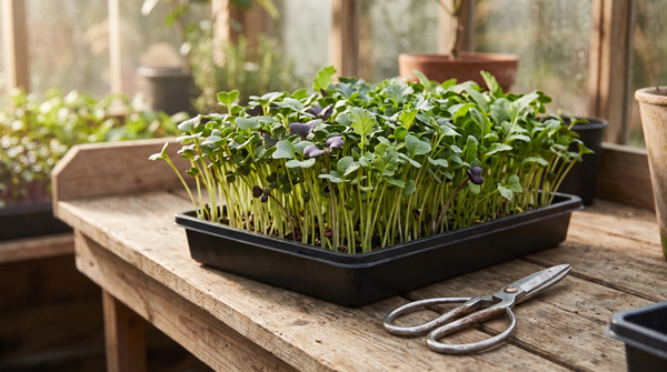 Stop Guessing at Harvest Time: How to Know When Microgreens Are Ready