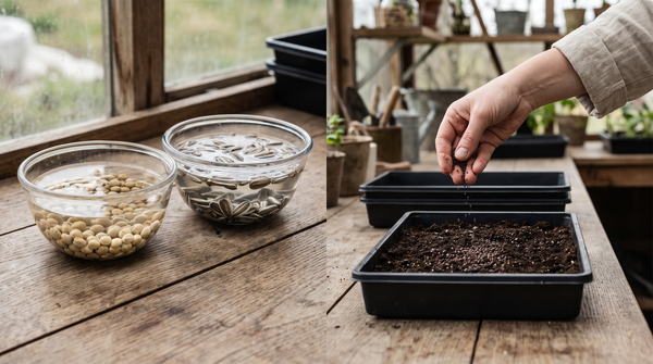 Not Every Microgreen Seed Needs Soaking: How to Choose the Right Starting Method