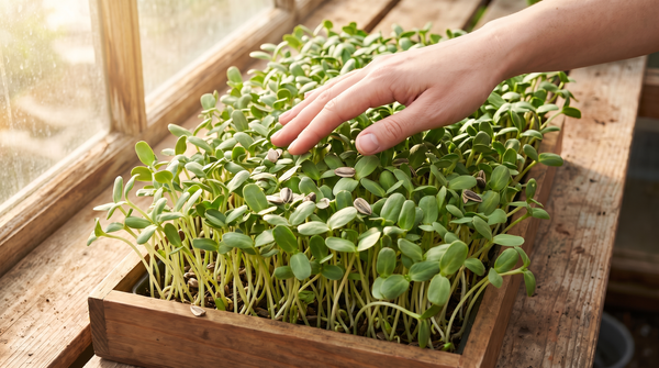 Stuck Seed Hulls: When to Wait and When to Help