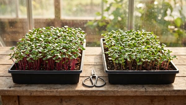 Stop Chasing a Perfect Harvest Day: How to Judge Microgreen Flavor by Crop and Stage